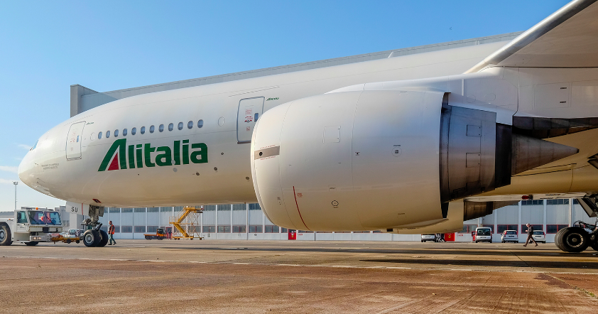 Alitalia Boeing 777